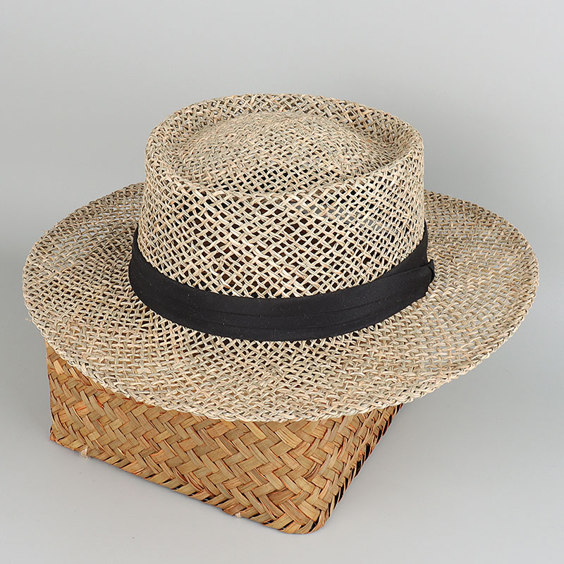 Bucket Hat Straw - 100 % natürliche Gräser Panama Strand