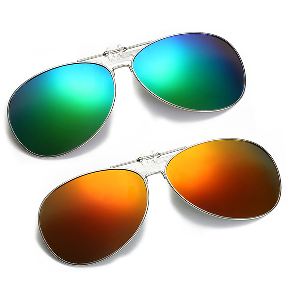 Sunglasses Aviator Polarized - Übergroße Piloten-Clip-on-Sonnenbrille, Fahren, Mode, Männer, Fahren,