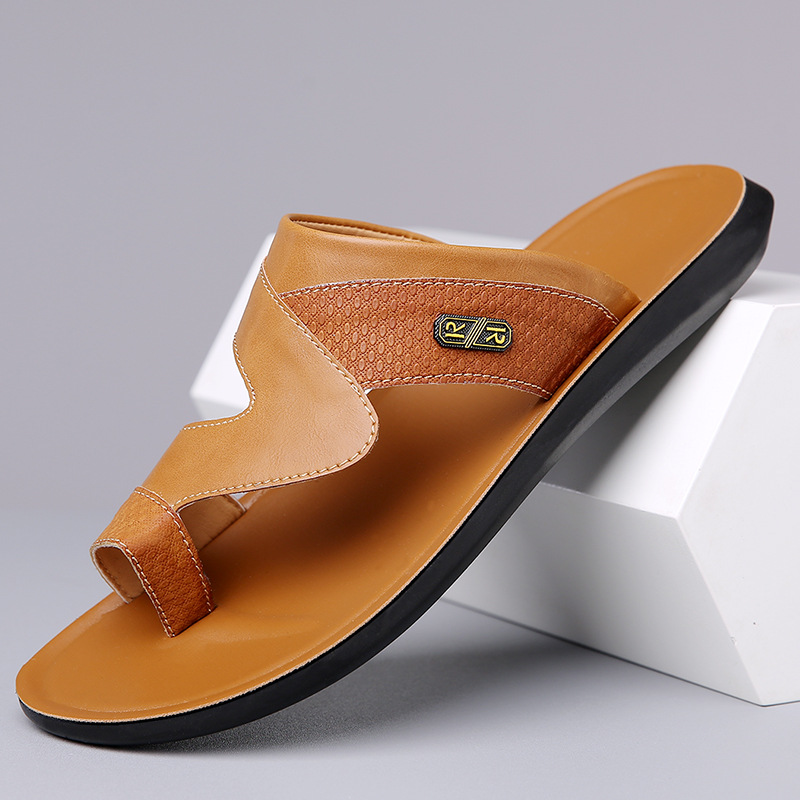 Herren 2026 Neue Leder-Sandale – Flip Flop Leather Men Bewertung und Preis