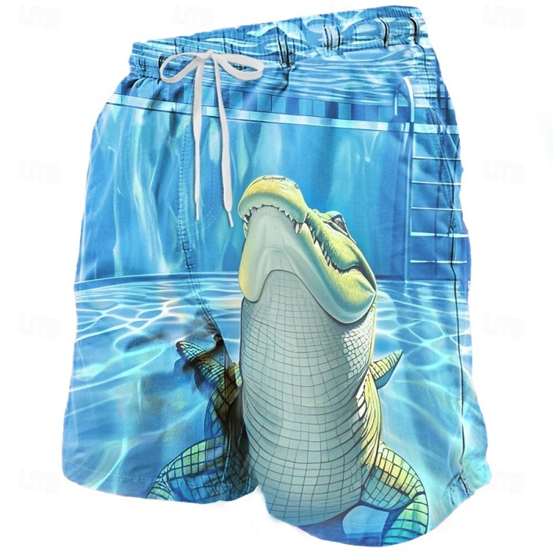 3D Gedruckt Coole Fisch Shark  – Trunks Board Surf Bewertung und Preis