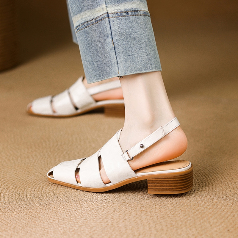 NEUE Sommer Frauen Sandalen Au – Casual Sandal Leather Bewertung und Preis