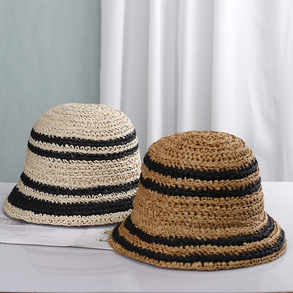 Frauen Strand Hut Eimer Hut Fr – Bucket Hat Straw Bewertung und Preis