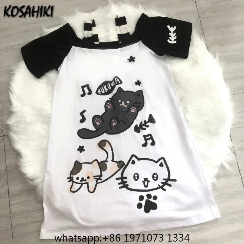 Japanische Patchwork Damen Off – Tee Graphic Print Bewertung und Preis