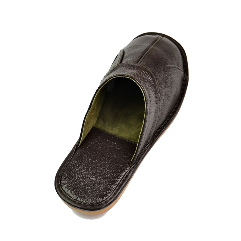 Mntrerm Frühling Slip Auf Männ – Flip Flop Leather Men Bewertung und Preis