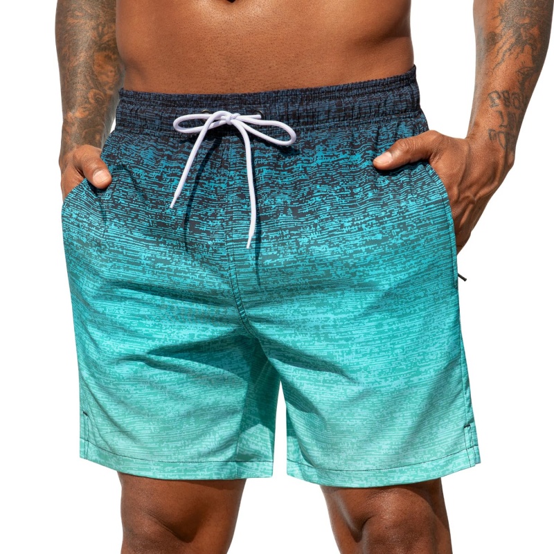 Trendige Ombre-gestreifte Graf – Trunks Board Surf Bewertung und Preis