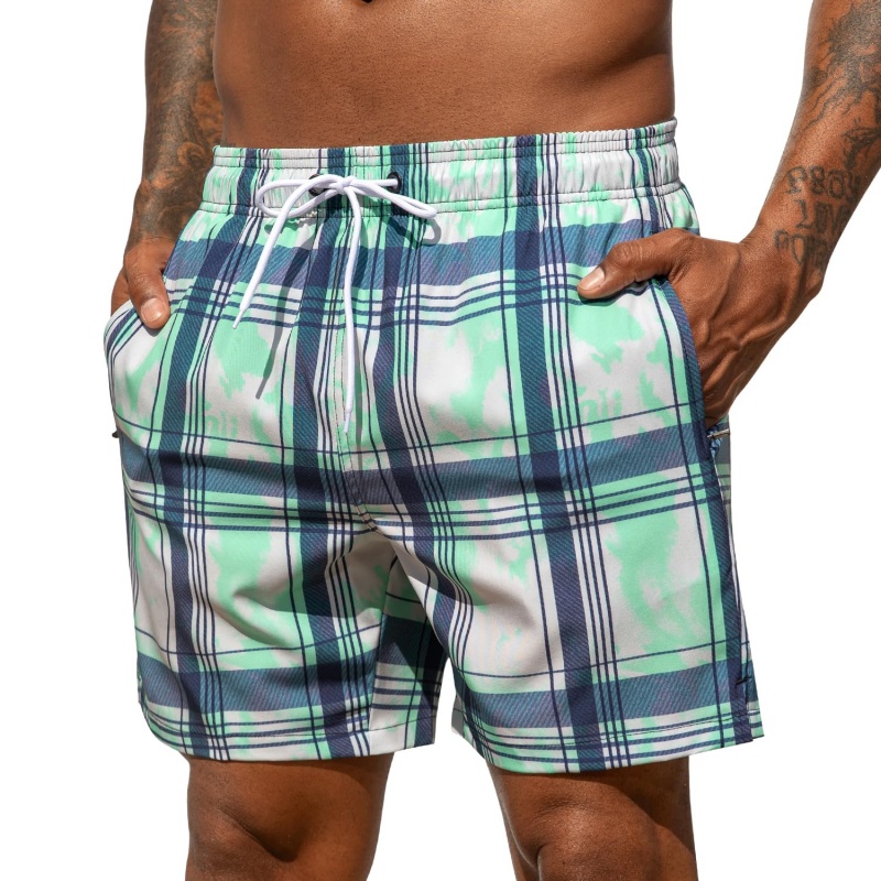 Trendige Ombre-gestreifte Graf – Trunks Board Surf Bewertung und Preis