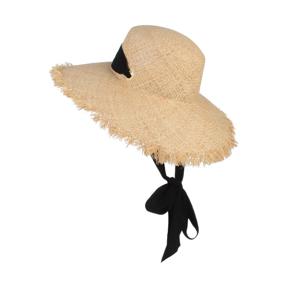 Neuer großer Strohhut mit brei – Bucket Hat Straw Bewertung und Preis
