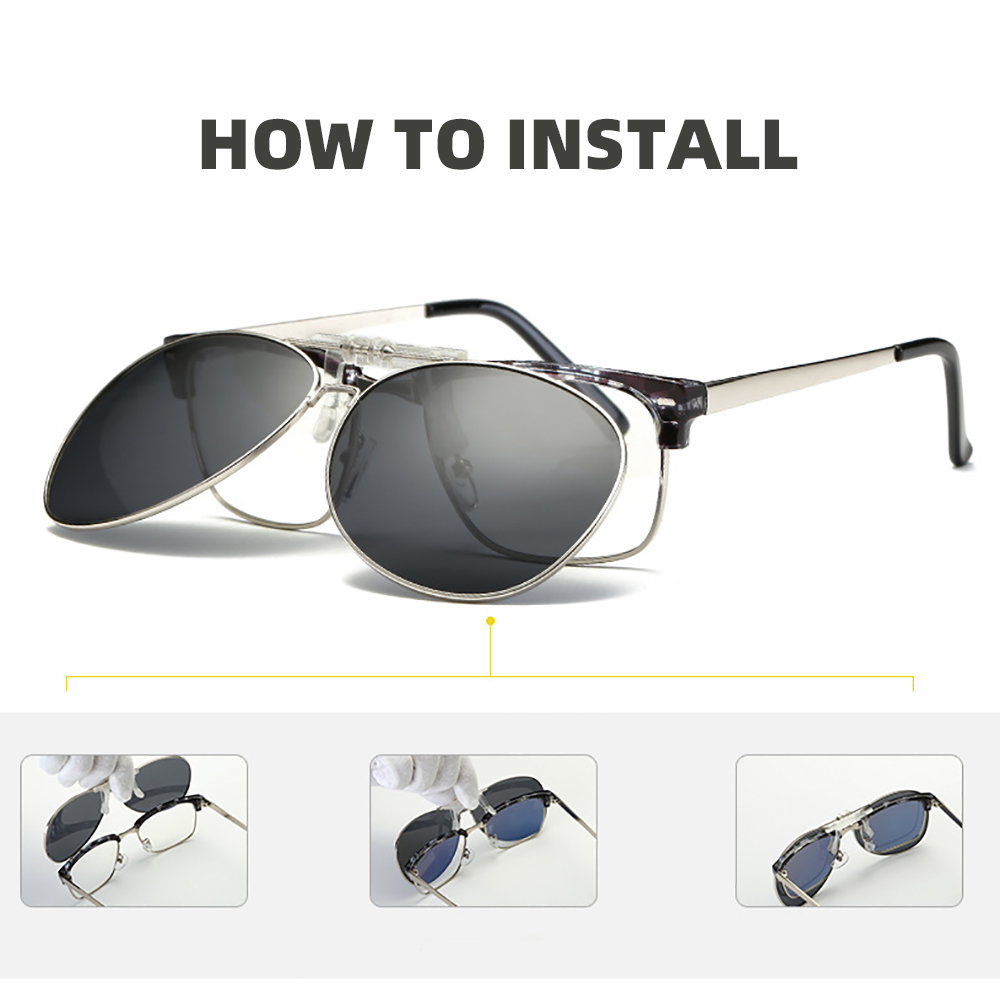 Übergroße Piloten-Clip-on-Sonn – Sunglasses Aviator Polarized Bewertung und Preis