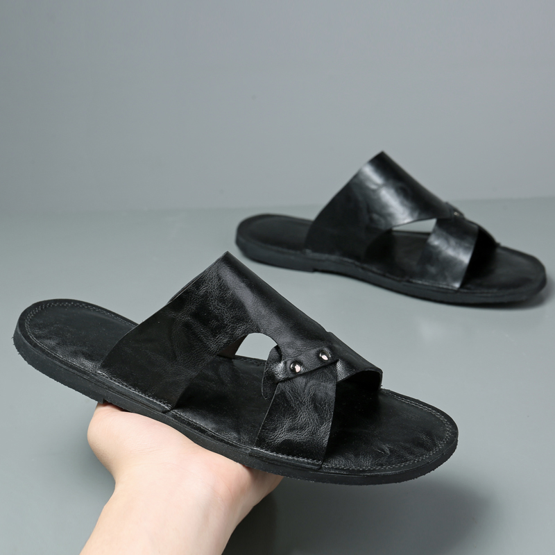 Handgefertigte Leder-Hausschuh – Flip Flop Leather Men Bewertung und Preis