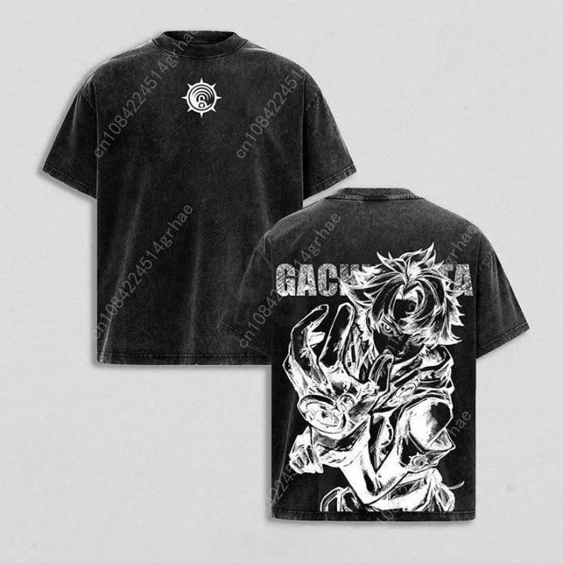 Gachiakuta Vintage Anime Washe – Tee Graphic Print Bewertung und Preis